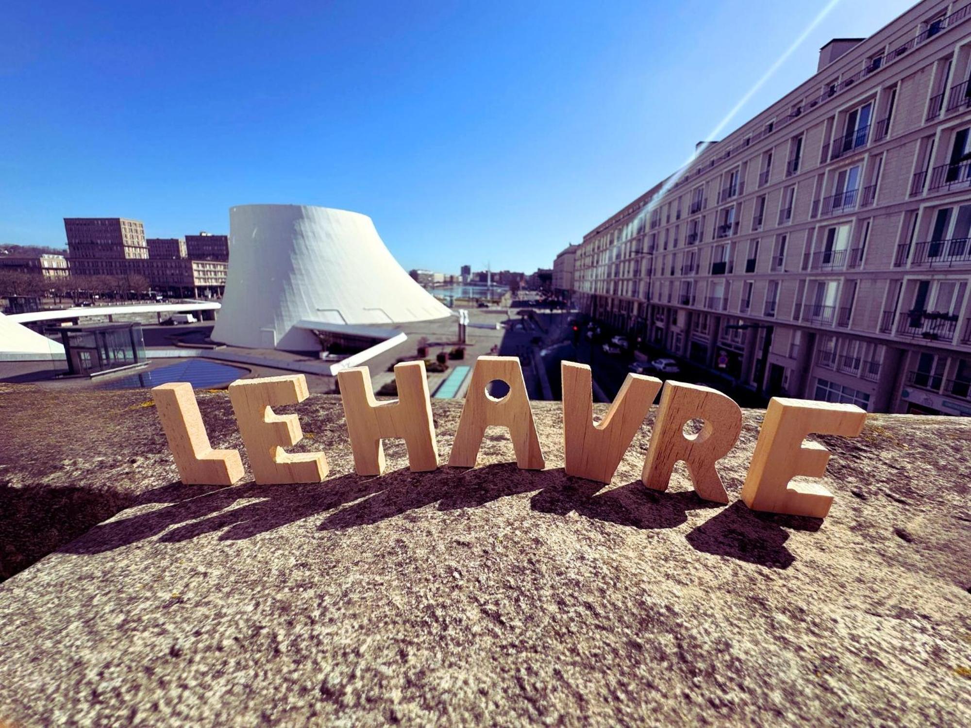 L'Escale Appartements Et Suites En Bord De Mer Le Havre Eksteriør bilde